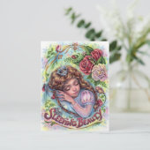 Carte postale de beauté dormante (Debout devant)