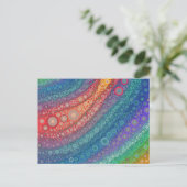 Carte Postale De beaux cercles Abstraits (Debout devant)