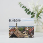 Carte postale de Belgrade Serbie (Debout devant)