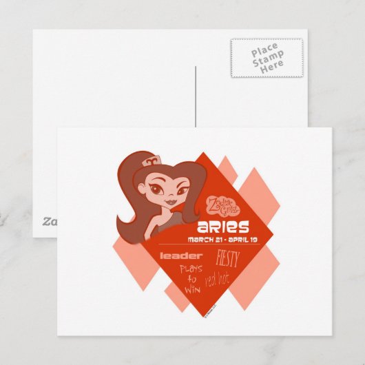 Carte postale de Bélier (Devant / Derrière)