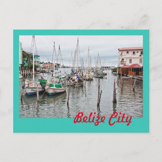 Carte postale de Belize City (Devant)