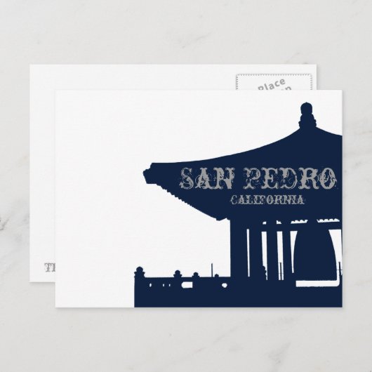 Carte postale de Bell d'amitié de PS (Devant / Derrière)