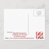 CARTE POSTALE DE BELLES EXPRESSIONS (Dos)