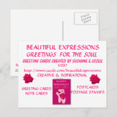 CARTE POSTALE DE BELLES EXPRESSIONS CADEAUX (Devant / Derrière)
