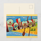 Carte postale de Belmar New Jersey (Devant / Derrière)