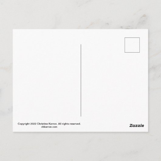 Carte postale de Beltane (Dos)