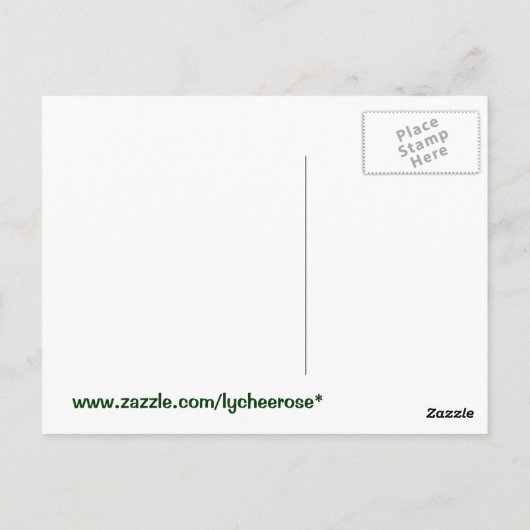 Carte postale de bénédiction irlandaise (Dos)