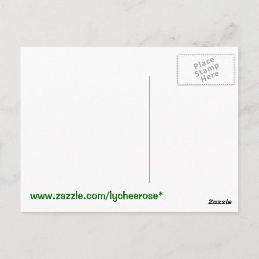 Carte postale de bénédiction irlandaise (Dos)