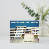 Carte postale de Berlin Kottbusser Tor Kotti (Debout devant)