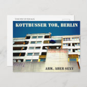 Carte postale de Berlin Kottbusser Tor Kotti (Devant / Derrière)