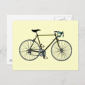 Carte postale de bicyclette (Devant / Derrière)