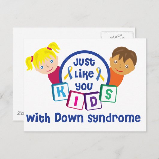 Carte postale de bienfaisance (blanc) (Devant / Derrière)