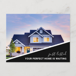 Carte postale de biens immobiliers minimaliste mod