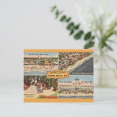 Carte postale de bienvenue de Myrtle Beach (Debout devant)