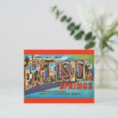 Carte postale de bienvenue Excelsior Springs Misso (Debout devant)
