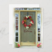 Carte postale de bienvenue pour nouvelle maison (Devant / Derrière)