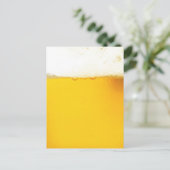 Carte postale de bière amusante (Debout devant)