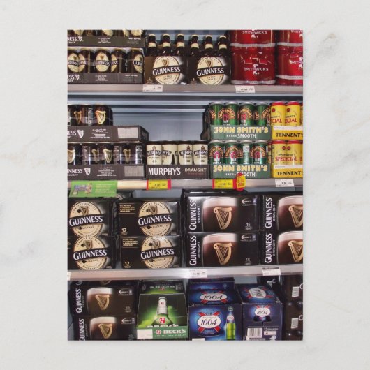 Carte postale de bière irlandaise (Devant)