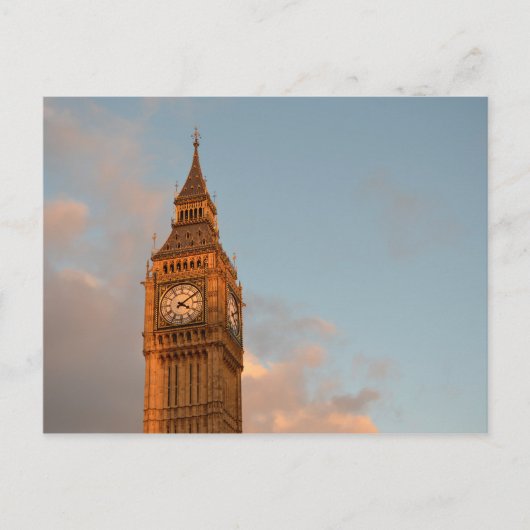 Carte postale de Big Ben à Londres (Devant)