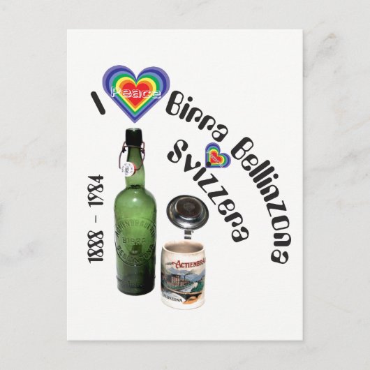 Carte postale de Birra Bellinzone (Devant)