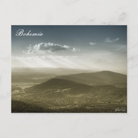 Carte postale de Bohême (Devant)