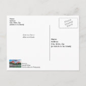 Carte postale de bon rétablissement Gateway Rocks (Dos)