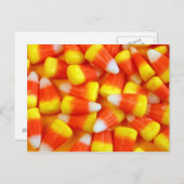 Carte postale de bonbon d'Halloween (Devant / Derrière)