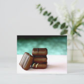 Carte postale de bonbons au chocolat (Debout devant)