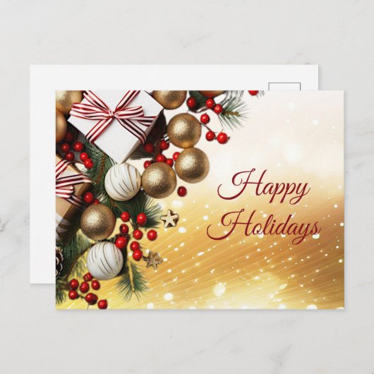 Carte postale de bonbons au chocolat (Devant / Derrière)