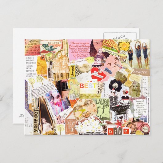 Carte postale de bonheur (Devant / Derrière)