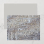 carte postale de bonne chance de sortilège égyptie (Devant / Derrière)