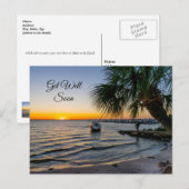 Carte postale de Bonne récupération de Gulf Breeze (Devant / Derrière)