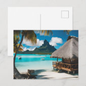 Carte postale de Bora Bora (2) (Devant / Derrière)