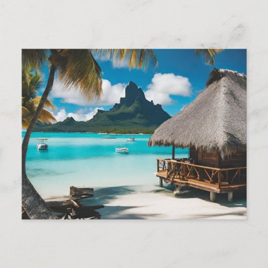Carte postale de Bora Bora (2) (Devant)