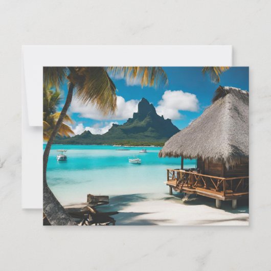 Carte postale de Bora Bora (2) (Devant)