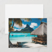 Carte postale de Bora Bora (2) (Devant / Derrière)