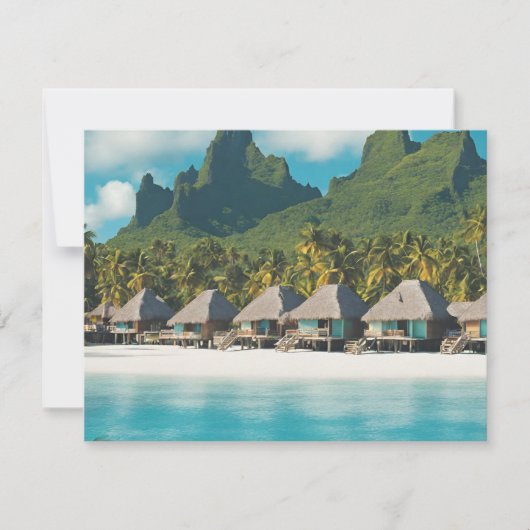 Carte postale de Bora Bora (Bora Bora e) (Devant)