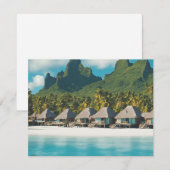 Carte postale de Bora Bora (Bora Bora e) (Devant / Derrière)