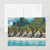 Carte postale de Bora Bora (Bora Bora e) (Devant / Derrière)