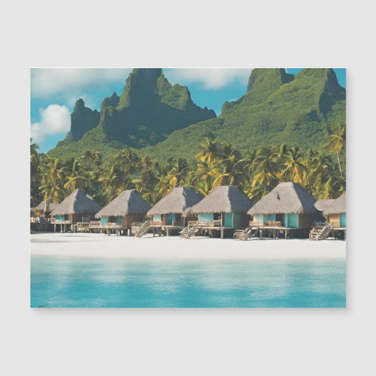 Carte postale de Bora Bora (Bora Bora e) (Devant)