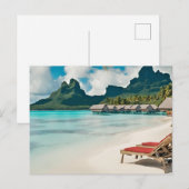 Carte postale de Bora Bora (Bora Bora f) (Devant / Derrière)