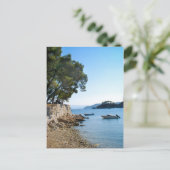 Carte postale de bord de mer (Debout devant)