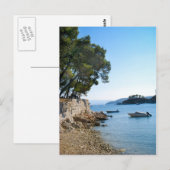 Carte postale de bord de mer (Devant / Derrière)