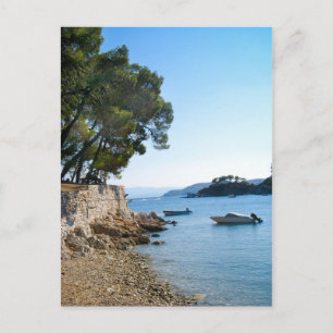 Carte postale de bord de mer