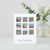 Carte postale de bord de mer (Debout devant)