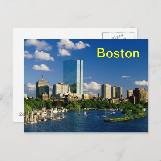 Carte postale de Boston (Devant / Derrière)