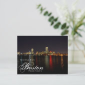 Carte postale de Boston Massachusetts sur le front (Debout devant)