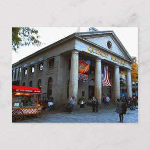 Carte postale de Boston Quincy Market