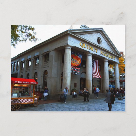 Carte postale de Boston Quincy Market (Devant)