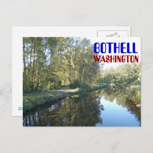 Carte postale de Bothell Washington (Devant / Derrière)